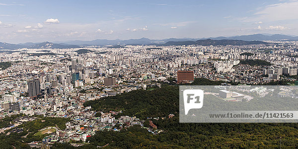 Stadtbild von Seoul; Seoul  Südkorea'.