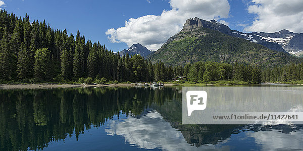 'Upper Waterton Lake  Waterton Lakes National Park; Alberta  Canada'