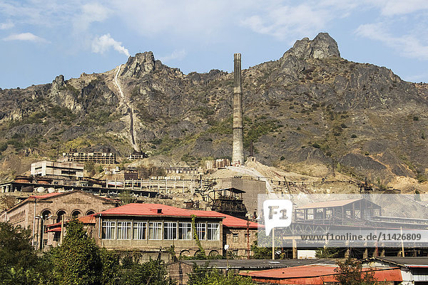 'Copper smelter; Alaverdi  Lori Province  Armenia'
