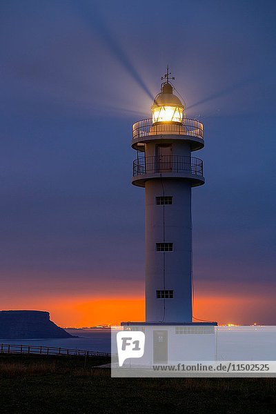Ajo Lighthouse  Ajo  Cantabrian Sea  Cantabria  Spain  Europe.