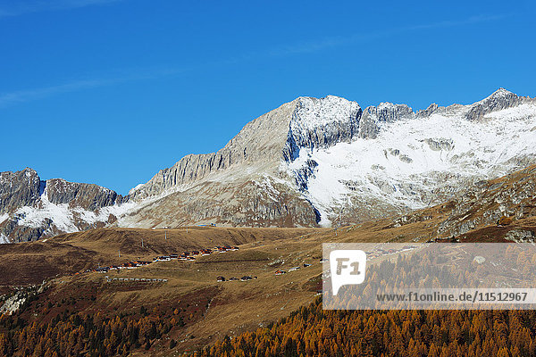 Dorf Blatten  Jungfrau-Aletsch  UNESCO-Welterbe  Wallis  Schweizer Alpen  Schweiz  Europa
