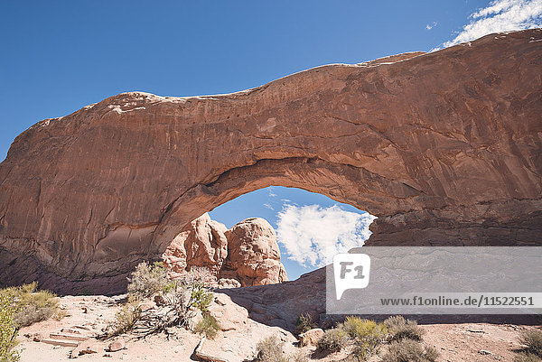 USA  Utah  Arches Nationalpark  Nordbogenwanderweg