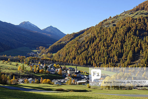 Schweiz  Graubünden  Val Muestair  Dorf St. Maria