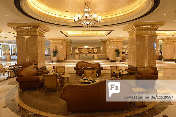 United Arab Emirates  Abu Dhabi  the Emirates Palace hotel