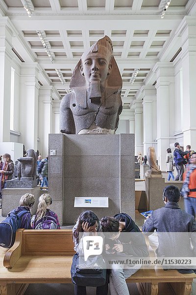 England  London  British Museum  Statue of Ramses II