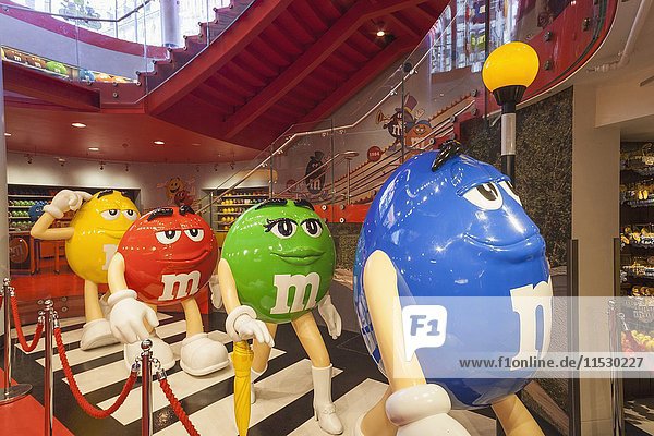 England  London  Leicester Square  M&M's Store