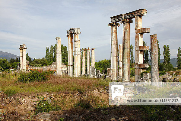 Turkey  province of Aydin (area of Denizli)  Geyre  archeological site of Aphrodisias  Aphrodite temple