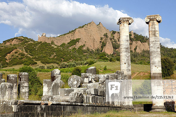 Türkei  Provinz Manisa (östlich von Izmir)  Sardes (Sart oder Sardis)  Artemis Tempelanlage