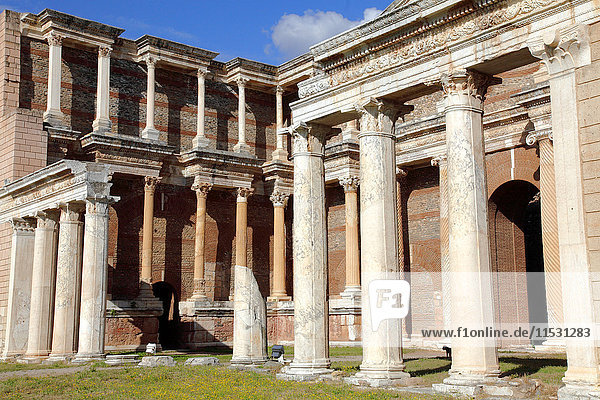 Turkey  province of Manisa (east of Izmir)  Sardes (Sart or Sardis)  gymnasium site  thermal complex  imperial hall or marble court