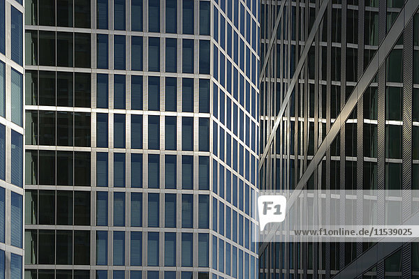 Deutschland  München  Detail der Fassade von Highlight Towers