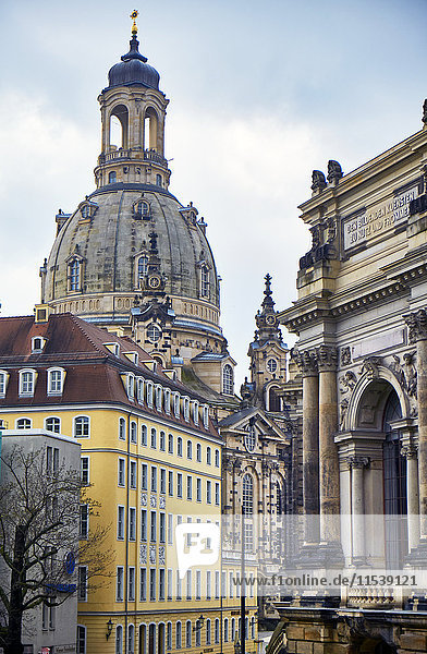 Deutschland  Dresden  Altstadt  Frauenkirche