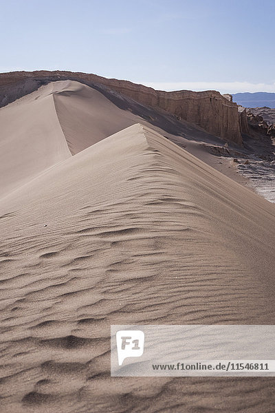 Chile  San Pedro de Atacama  Sanddüne in der Atacama-Wüste