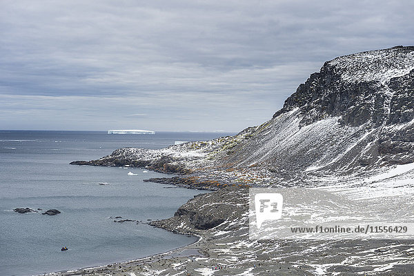 Blick über Coronation Island  Südliche Orkney-Inseln  Antarktis  Polarregionen