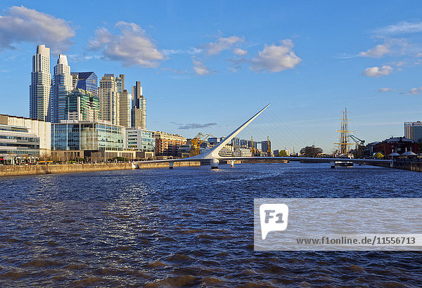 View of Puerto Madero City of Buenos Aires Buenos Aires Province Argentina South America