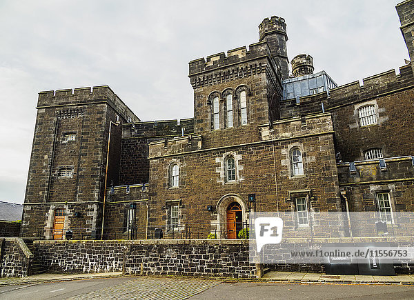 Blick auf das alte Stadtgefängnis  Stirling  Schottland  Vereinigtes Königreich  Europa