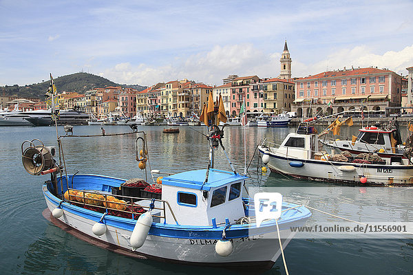 Harbor  Oneglia  Imperia  Liguria  Italian Riviera  Italy  Europe