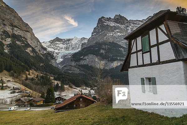 The Eiger Grindelwald Jungfrau region Bernese Oberland Swiss Alps Switzerland Europe