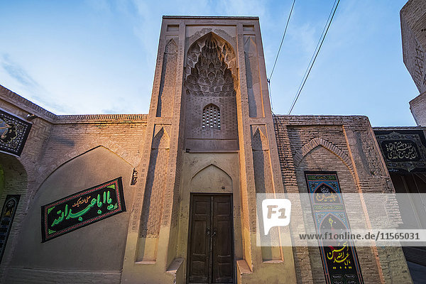 'Friday Mosque at dusk; Na'in  Esfahan Province  Iran'