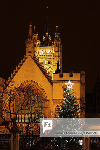 Westminster zu Weihnachten