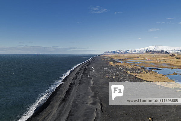 Iceland  Vik  westward view from Dyrholaey