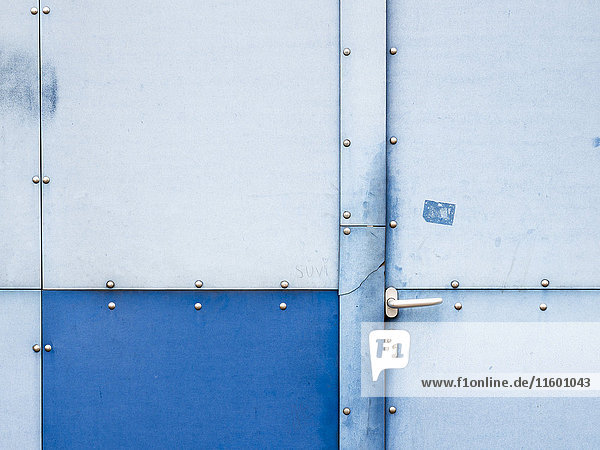 Blue door