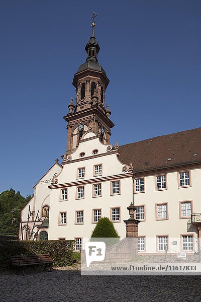 Stadtkirche St. Marien  Abteigebäude  ehem. Klosterbasilika  Gengenbach  Nordschwarzwald  Schwarzwald  Baden-Württemberg  Deutschland  Europa