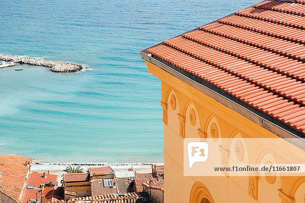 Blick aufs Meer Menton Frankreich