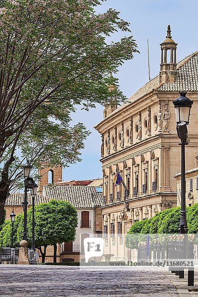 Palacio de las Cadenas  Town Hall  Vazquez de Molina Square  Úbeda. UNESCO World Heritage Site  Jaén province. Spain.