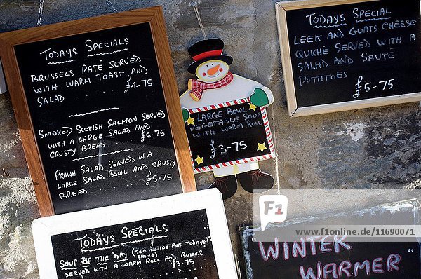 Menus.