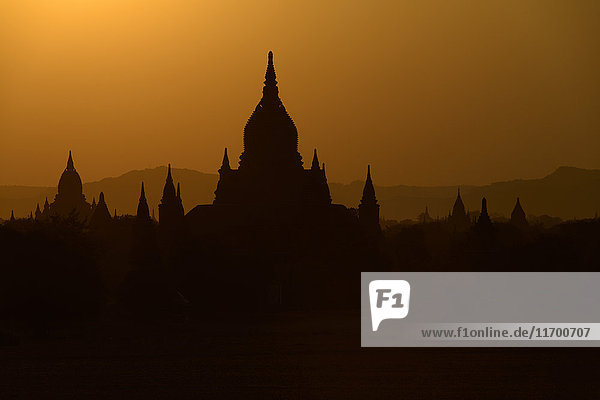 Myanmar archäologische Stätte von Bagan