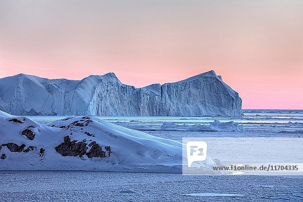 Icefjord  Ilulissat  Greenland.