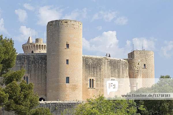 Castell de Bellver  Palma de Mallorca  Mallorca  Spanien  Europa