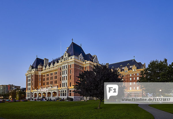 Fairmont Empress Hotel; Victoria  British Columbia  Kanada .