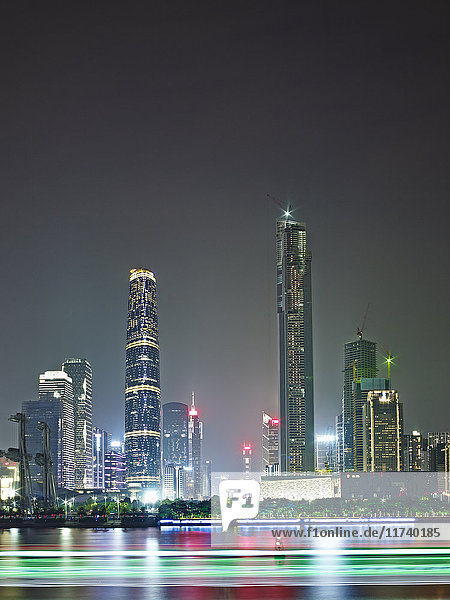 Internationales Finanzzentrum Guangzhou Guangzhou China.