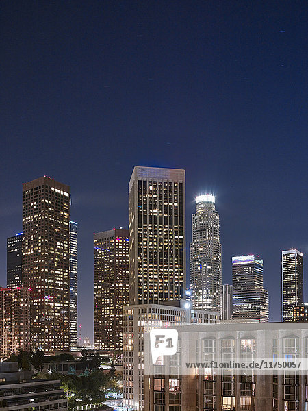 Finanzbezirk Stadtzentrum Los Angeles Kalifornien Vereinigte Staaten von Amerika