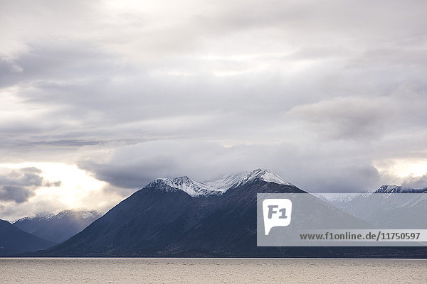 Landscape of Anchorage Alaska USA