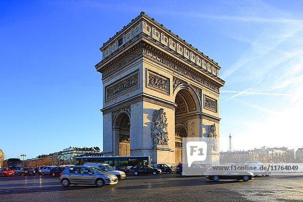 Arc de Triomphe  Paris  France  Europe