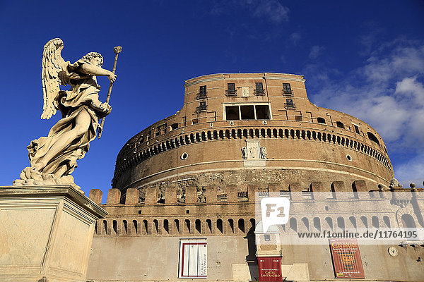 Castel Sant'Angelo  UNESCO World Heritage Site  Rome  Lazio  Italy  Europe
