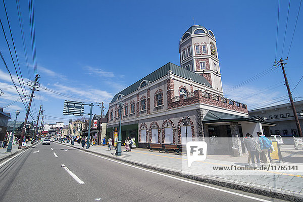 Historisches Gebäude in der Sakaimachi-Straße  Otaru  Hokkaido  Japan  Asien