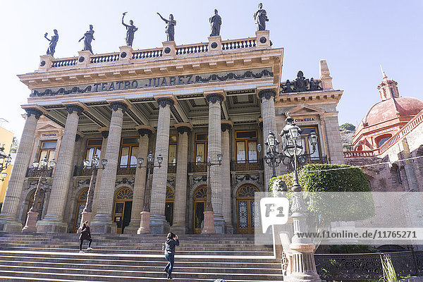 Teatro Juarez  Guanajuato  UNESCO-Weltkulturerbe  Mexiko  Nordamerika