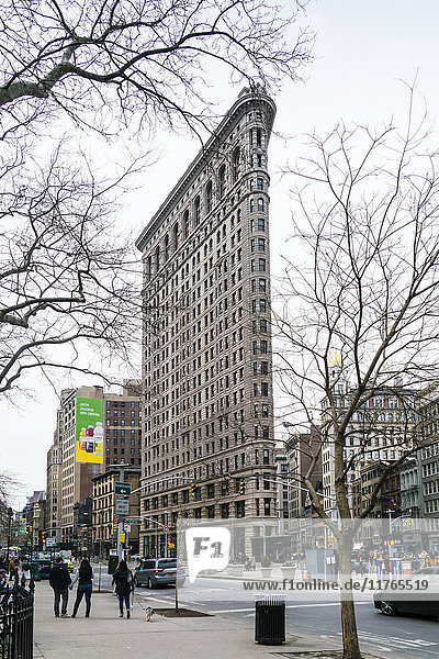 Flatiron Building  Madison Square  New York City  Vereinigte Staaten von Amerika  Nordamerika