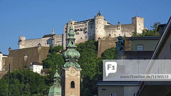 Fortress Hohensalzburg  Salzburg  Austria  Europe