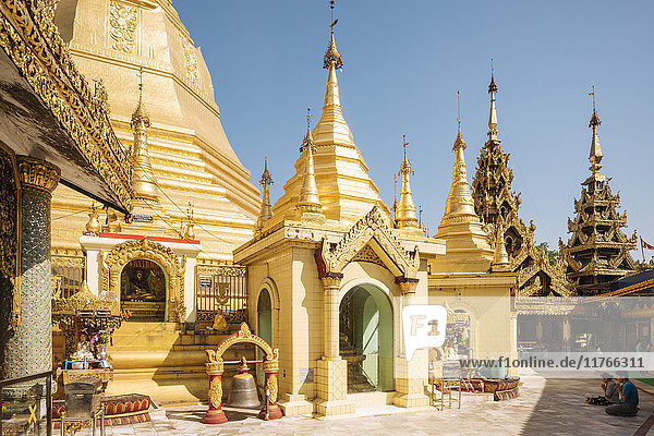 Sule-Pagode  Yangon (Rangun)  Myanmar (Birma)  Asien