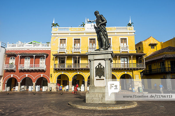 Plaza de los Coches  UNESCO-Weltkulturerbe  Cartagena  Kolumbien  Südamerika
