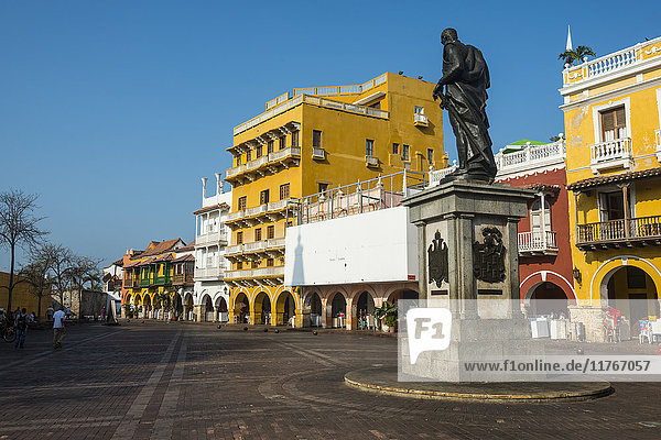 Plaza de los Coches  UNESCO-Weltkulturerbe  Cartagena  Kolumbien  Südamerika