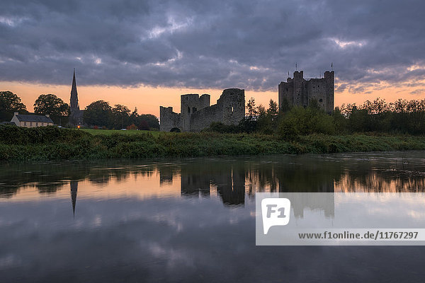 Burg Trim  Grafschaft Meath  Leinster  Republik Irland  Europa