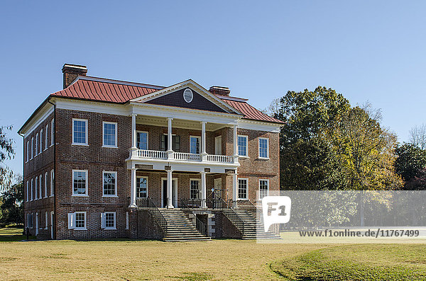 Drayton Hall Georgianisches Plantagenhaus  Charleston  South Carolina  Vereinigte Staaten von Amerika  Nordamerika