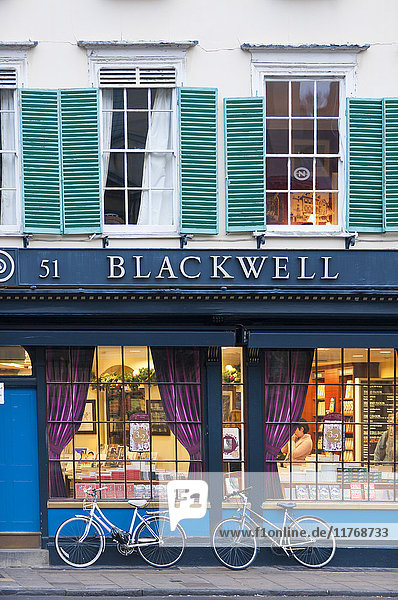 Blackwell's Bookshop  Oxford  England  Great Britain  Europe