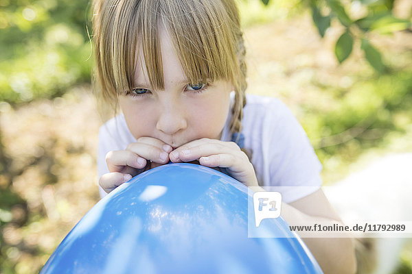 Aufblasbarer Ballon für Mädchen im Freien