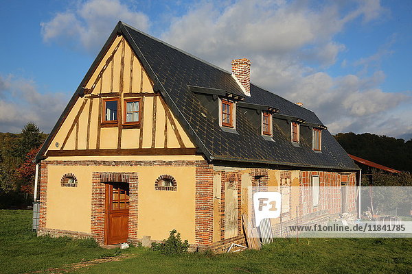 Haus in Renovierung  Le Souillard  Eure  Normandie  Frankreich  Europa